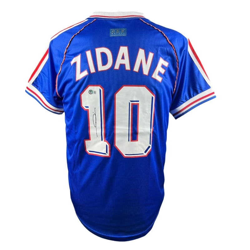 Zinedine Zidane Signed France 1998-1999 Jersey