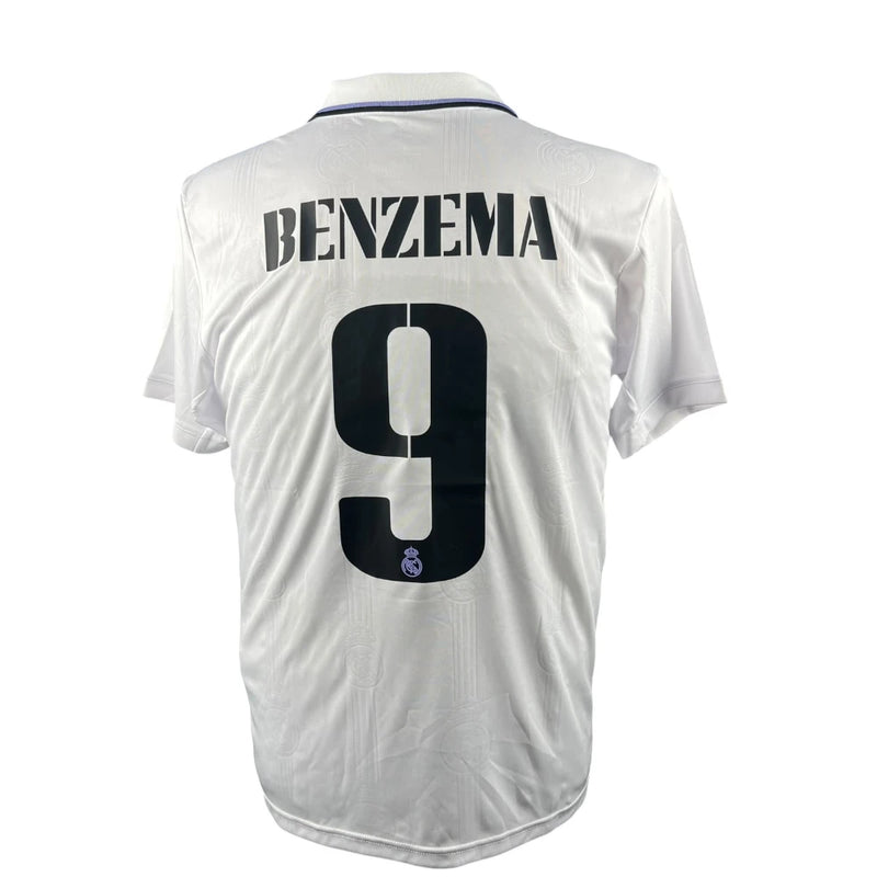 Luka Modric & Karim Benzema & Vinicius Junior Signed Real Madrid 2022-2023 Jersey