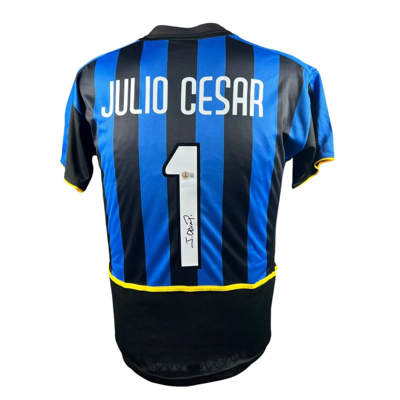 Julio Cesar Signed Inter Milan 2002-2003 Jersey