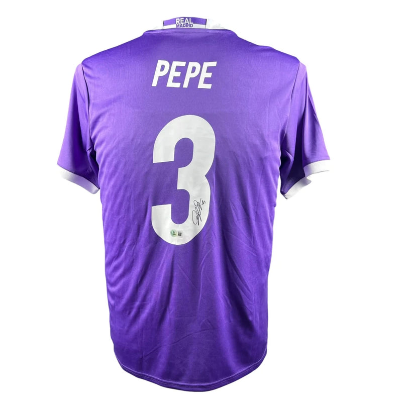 Pepe Signed Real Madrid 2016-2017 Jersey