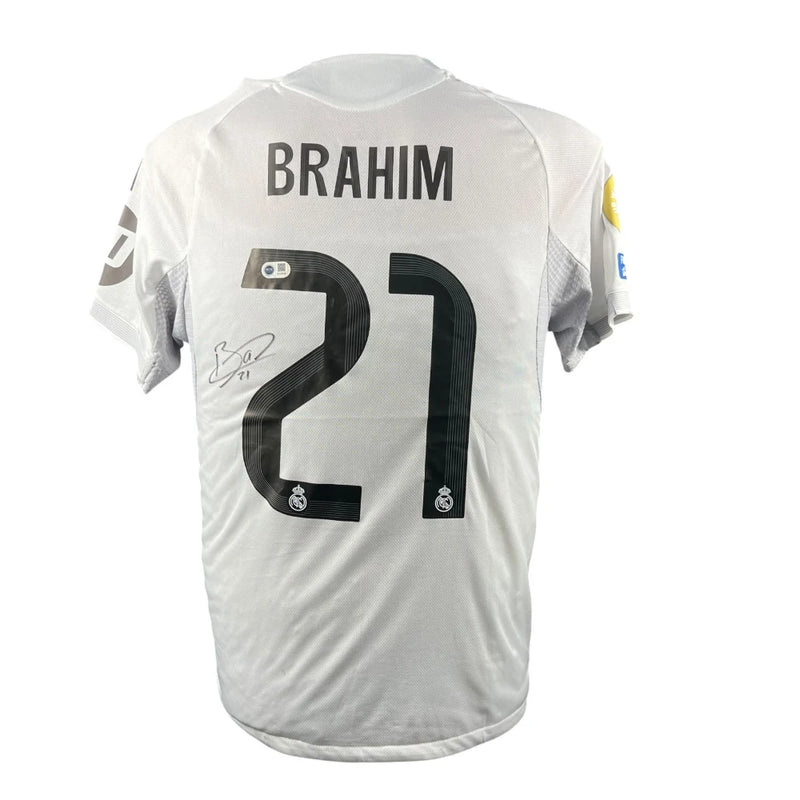 Brahim Diaz Signed Real Madrid 2025-2026 Jersey