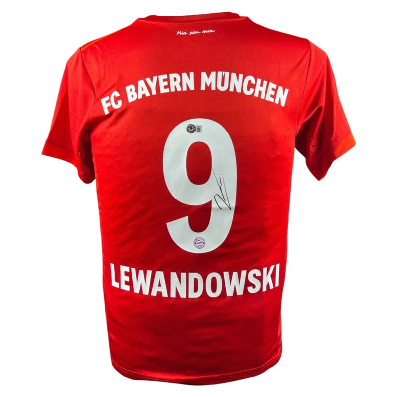 Robert Lewandowski Signed Bayern Munich 2019-2020 Jersey