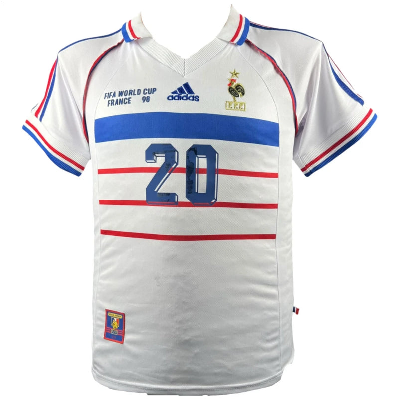 David Trezeguet Signed France 1998 Jersey