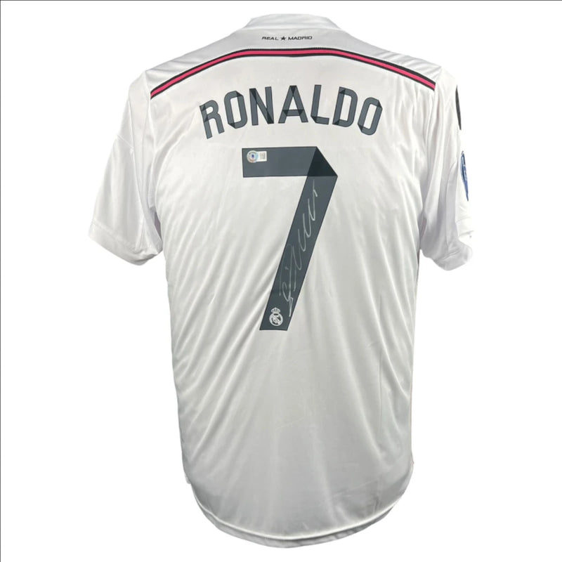 Cristiano Ronaldo Signed Real Madrid 2014-2015 Jersey