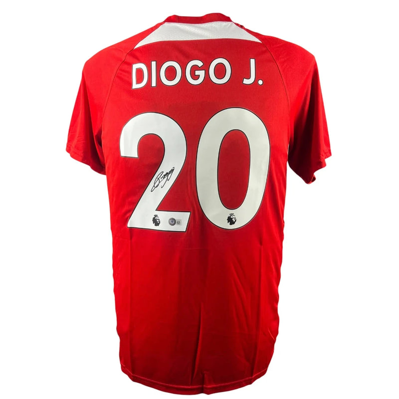 Diogo Jota Signed Liverpool 2020-2021 Jersey