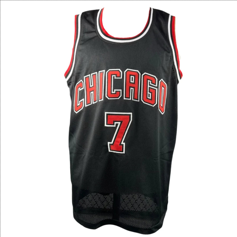 Toni Kukoč Signed Bulls Jersey