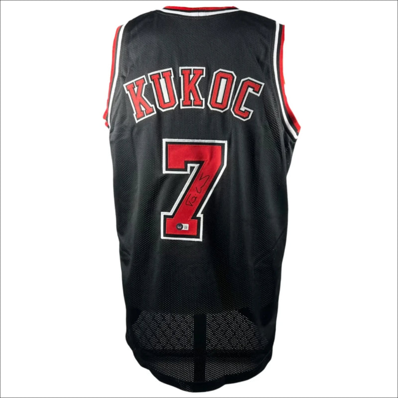 Toni Kukoč Signed Bulls Jersey