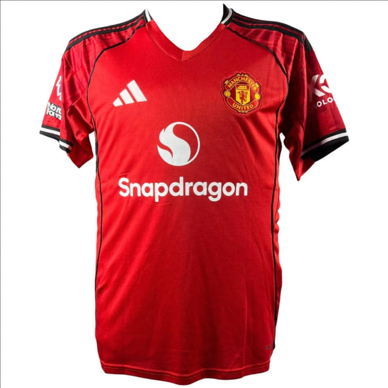 Bruno Fernandes Signed Manchester United 2025-2026 Jersey