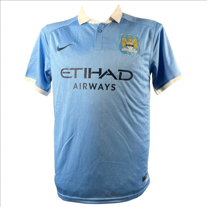 Kevin De Bruyne Signed Manchester City 2015-2016 Home Jersey