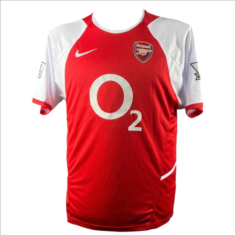 Thierry Henry Signed Arsenal 2002-2003 Home Jersey