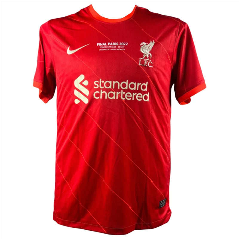 Mohamed Salah Signed Liverpool 2021-2022 Jersey