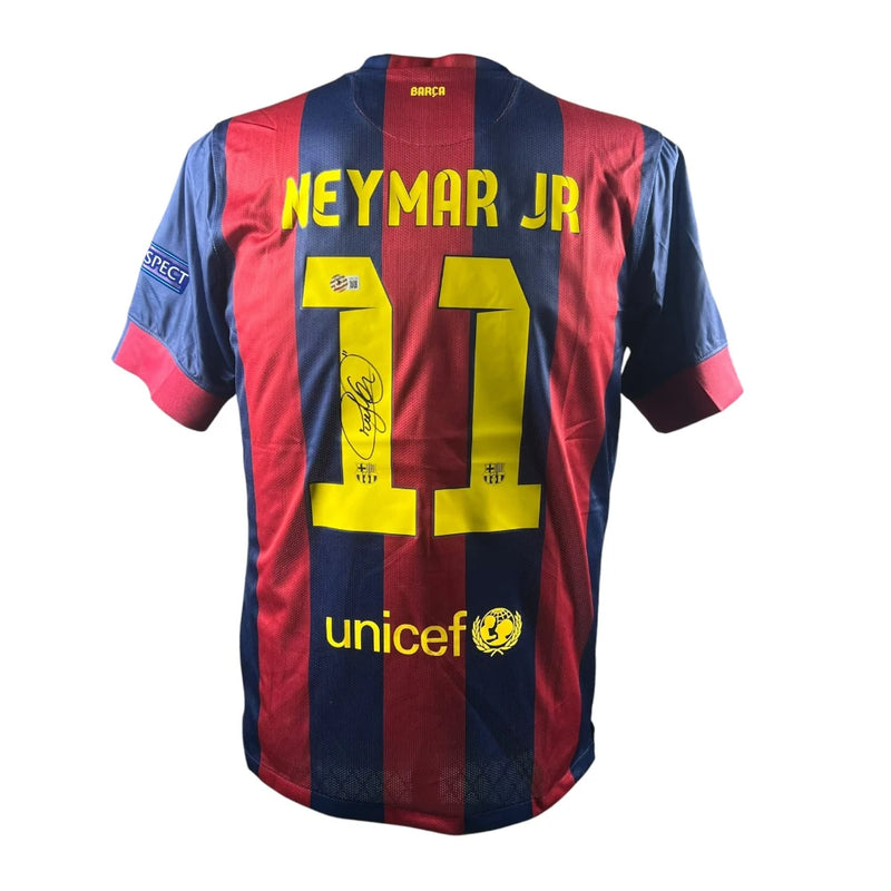 Neymar Signed FC Barcelona 2014-2015 Jersey