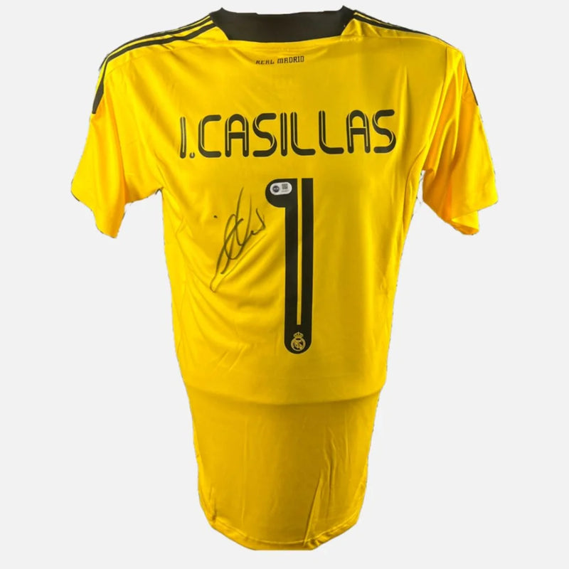 Iker Casillas Signed Real Madrid Jersey
