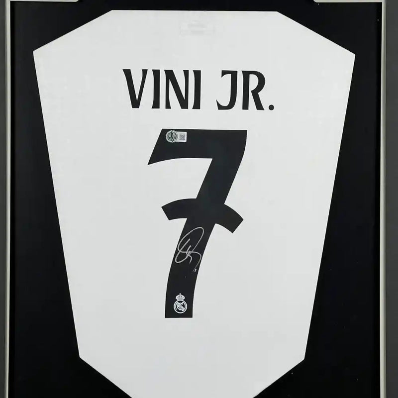 Vinicius Junior Signed Real Madrid Jersey