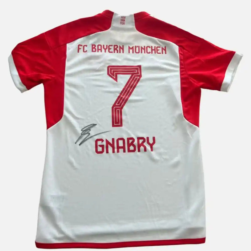 Serge Gnabry Signed Bayern Munich Jersey