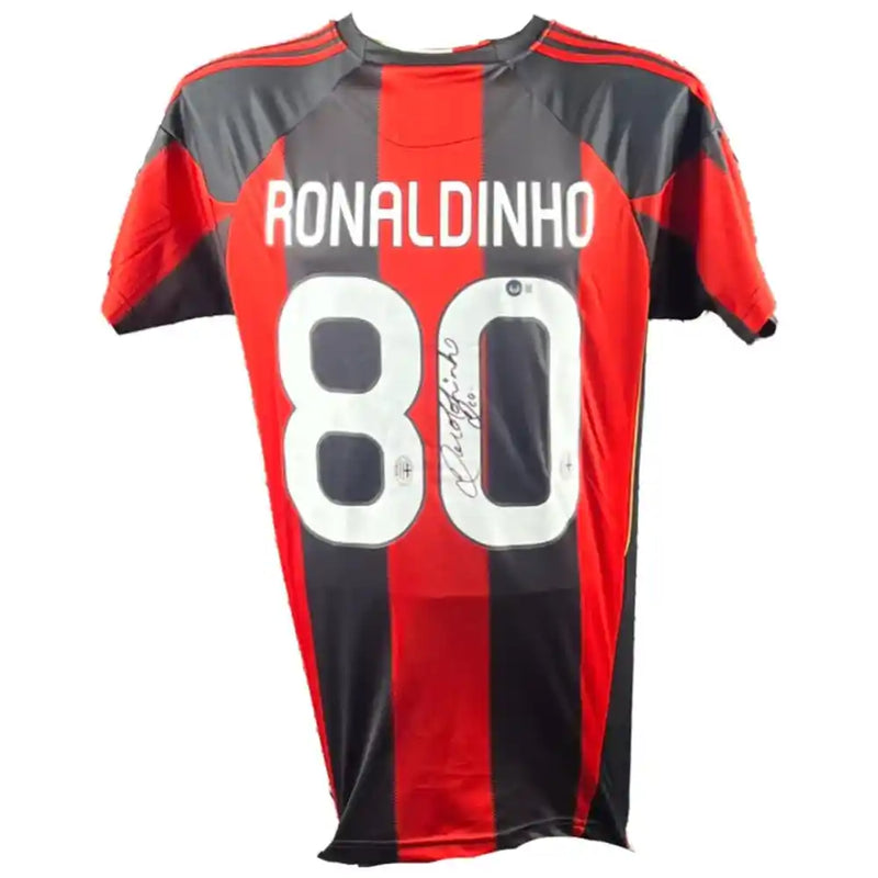 Ronaldinho Signed AC Milan Jersey