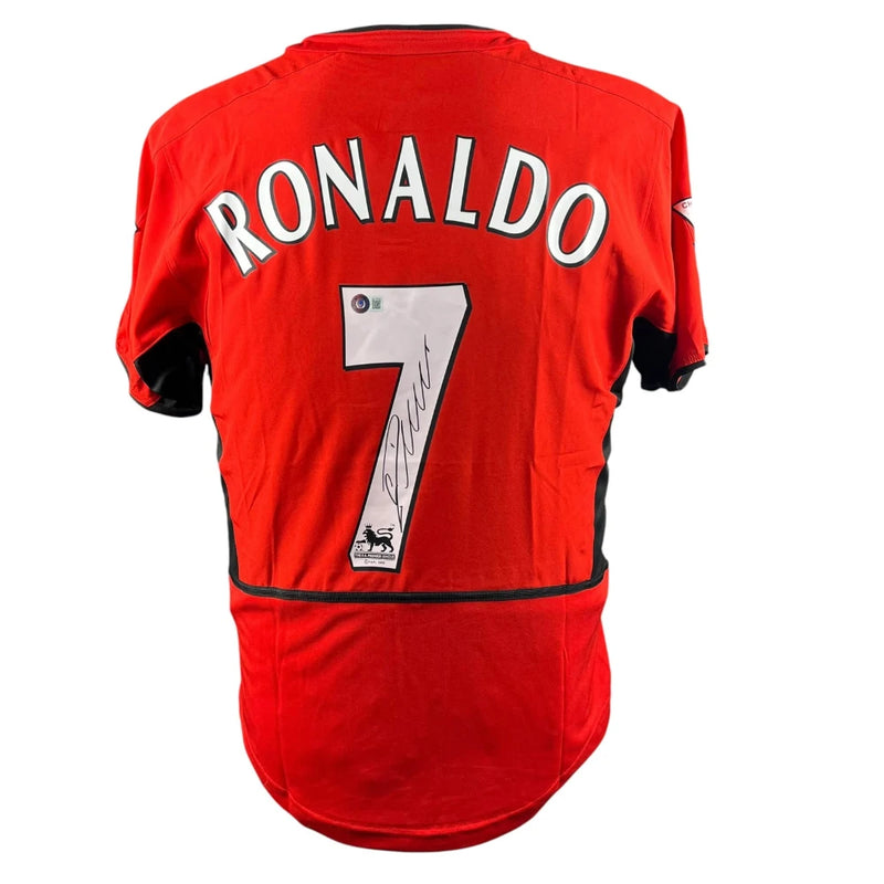 Cristiano Ronaldo Signed Manchester United 2002-2004 Jersey