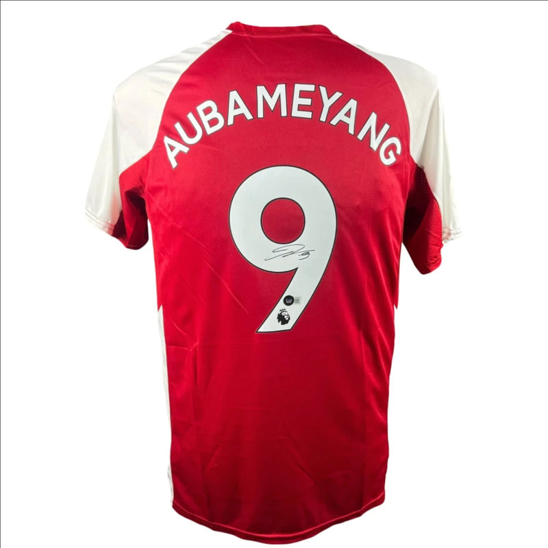 Pierre-Emerick Aubameyang Signed Arsenal 2022-2023 Jersey