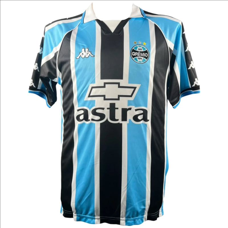 Ronaldinho Signed Grêmio FBPA 1999-2000 Jersey