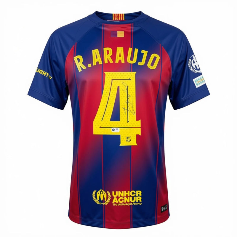 Ronald Araújo Signed Barcelona Jersey