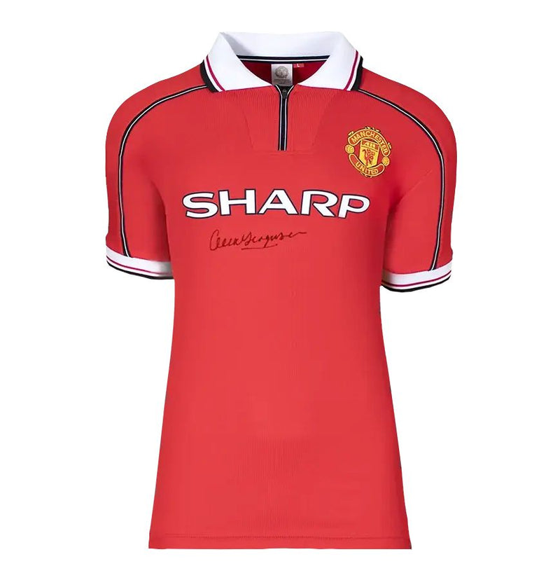 Sir Alex Ferguson Signed Manchester United Jersey 1999